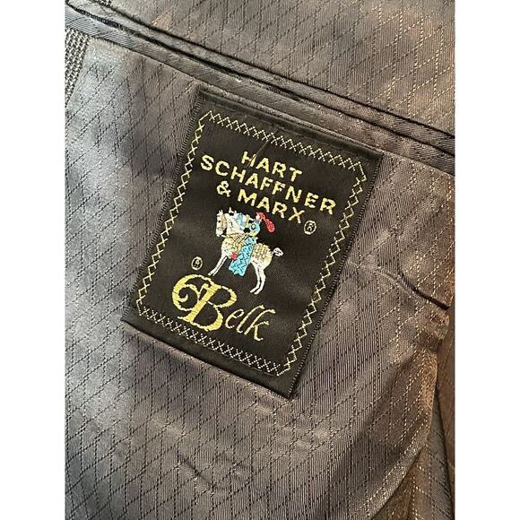 Vintage Hart Schaffner Marx Belk Australian Wool 43R USA Sports Coat Jacket - Picture 4 of 10